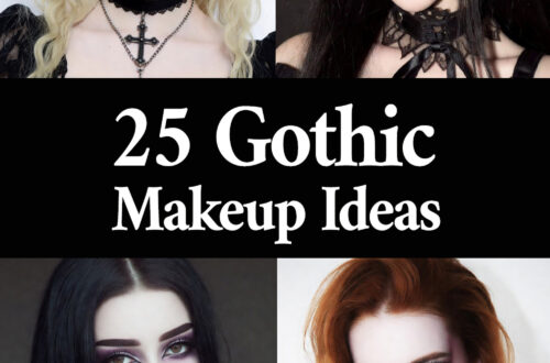 25 Gothic Makeup Ideas