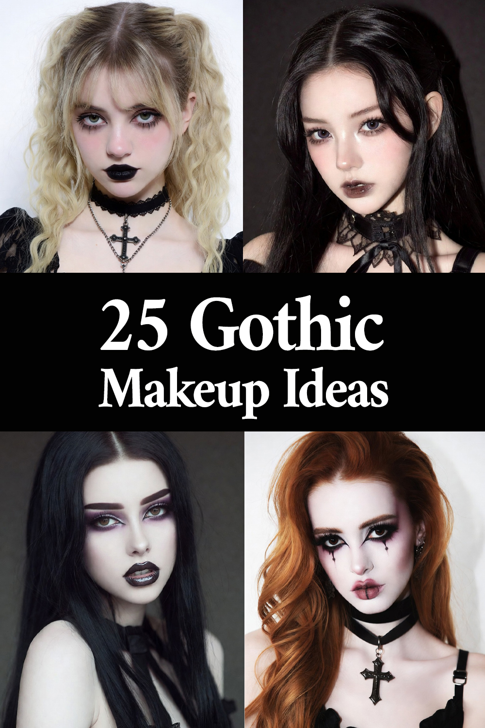 25 Gothic Makeup Ideas