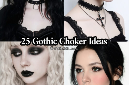 gothic choker ideas for alternative girls
