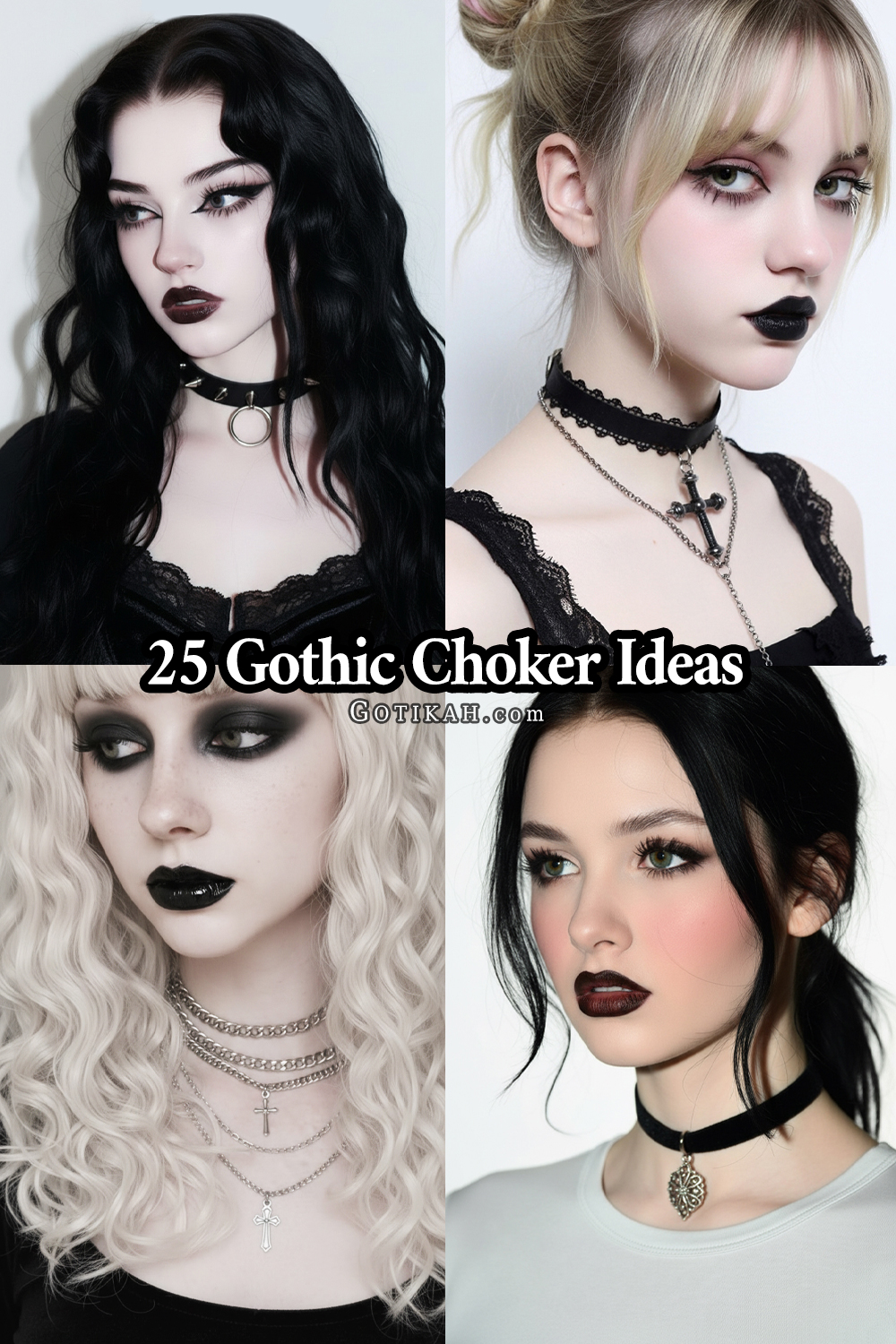 gothic choker ideas for alternative girls