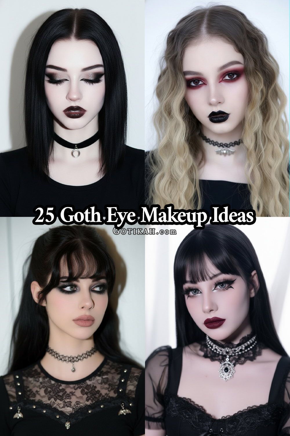 goth eye makeup ideas