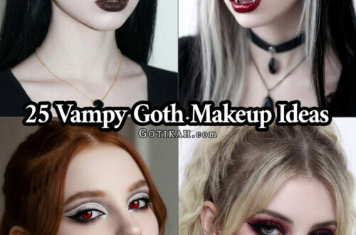 vampy goth makeup ideas