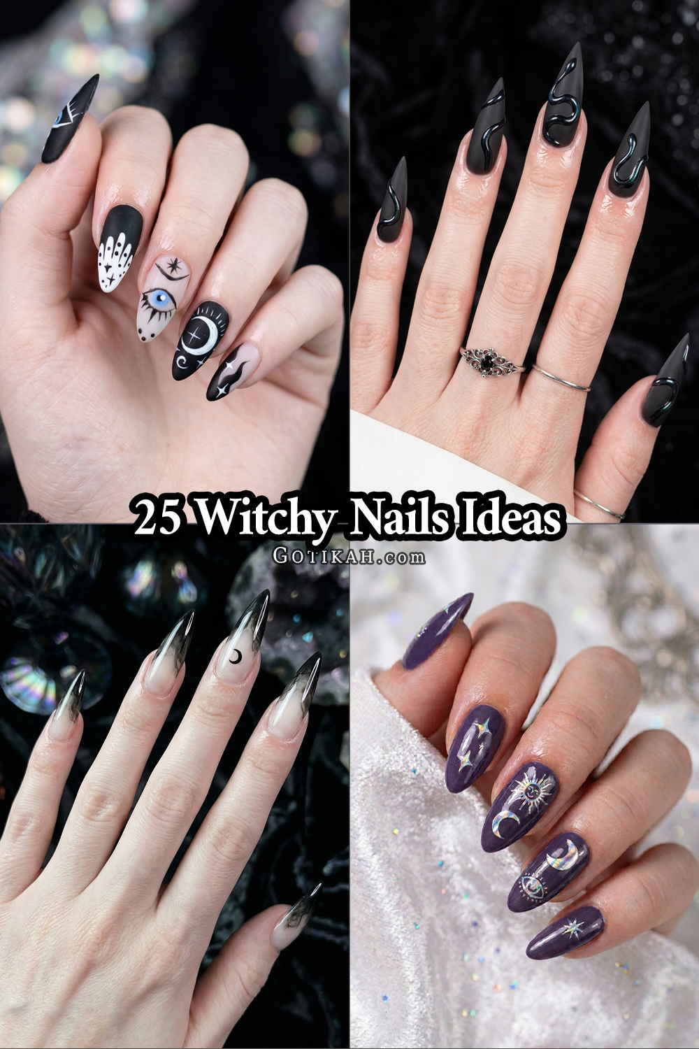 witchy nails designs ideas
