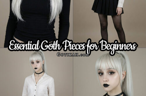 essential goth pieces for beginners